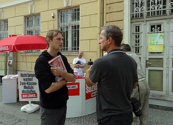 Das Foto zeigt Steffen Kühne (l.) und Carsten Preuß.